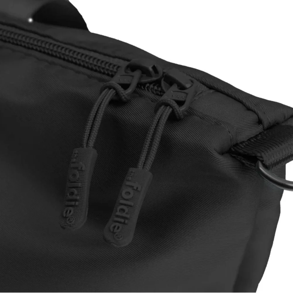 Foldie Black Travel Bag AND Packing Cubes Set NWOT